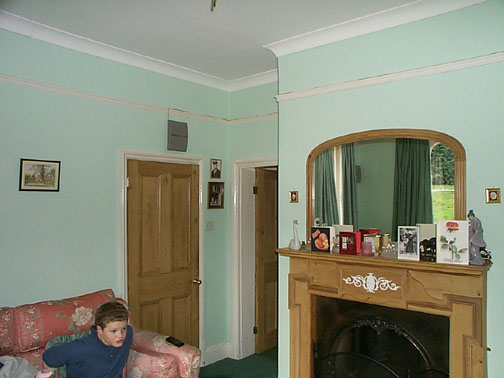 Lounge View 2 (with Nephew, Peter)