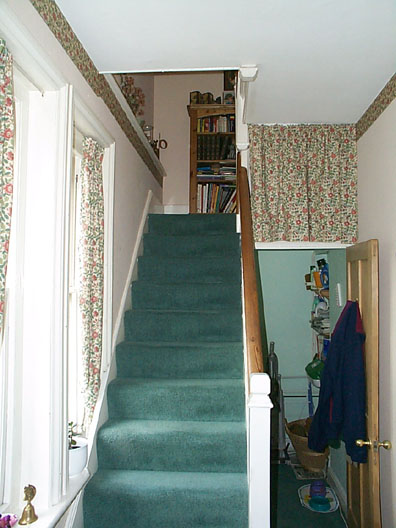 Stairs & Understairs Utility/Washer Room